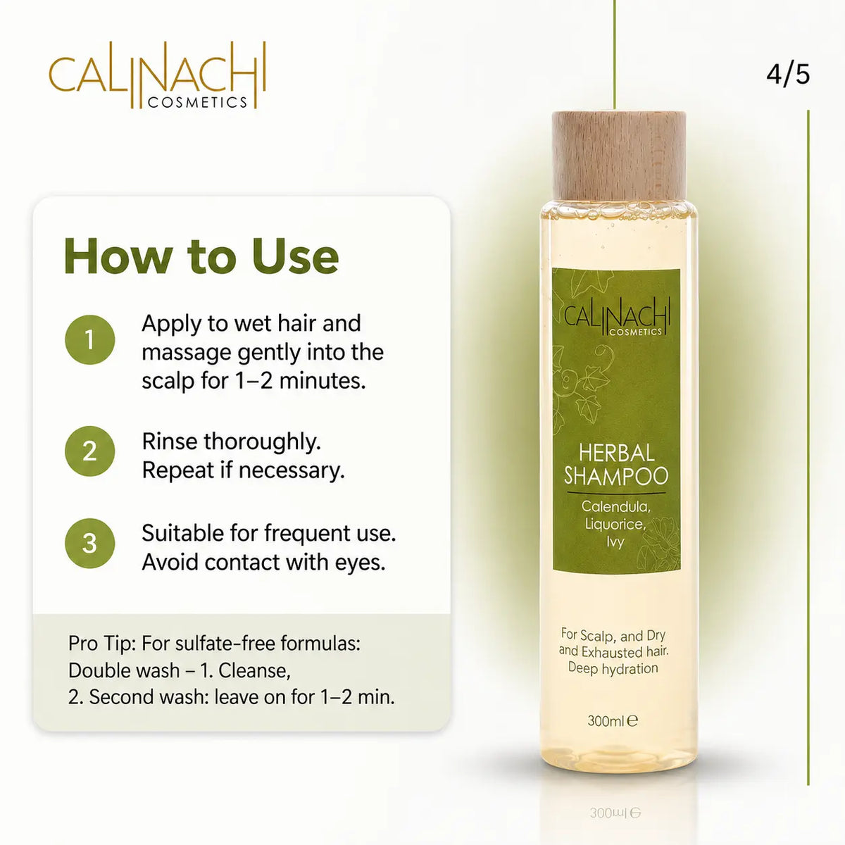 Fiber Damage Repair for Dry Hair Recovery HairCare Sets CALINACHI Cosmetics