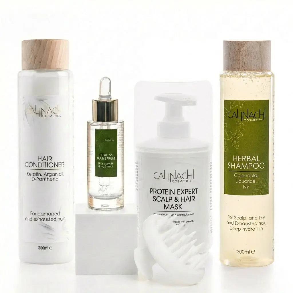 Fiber Damage / Breakage / Structural Weakness / Repair & Breakage Recovery (With Follicle Support) Therapy CALINACHI Cosmetics