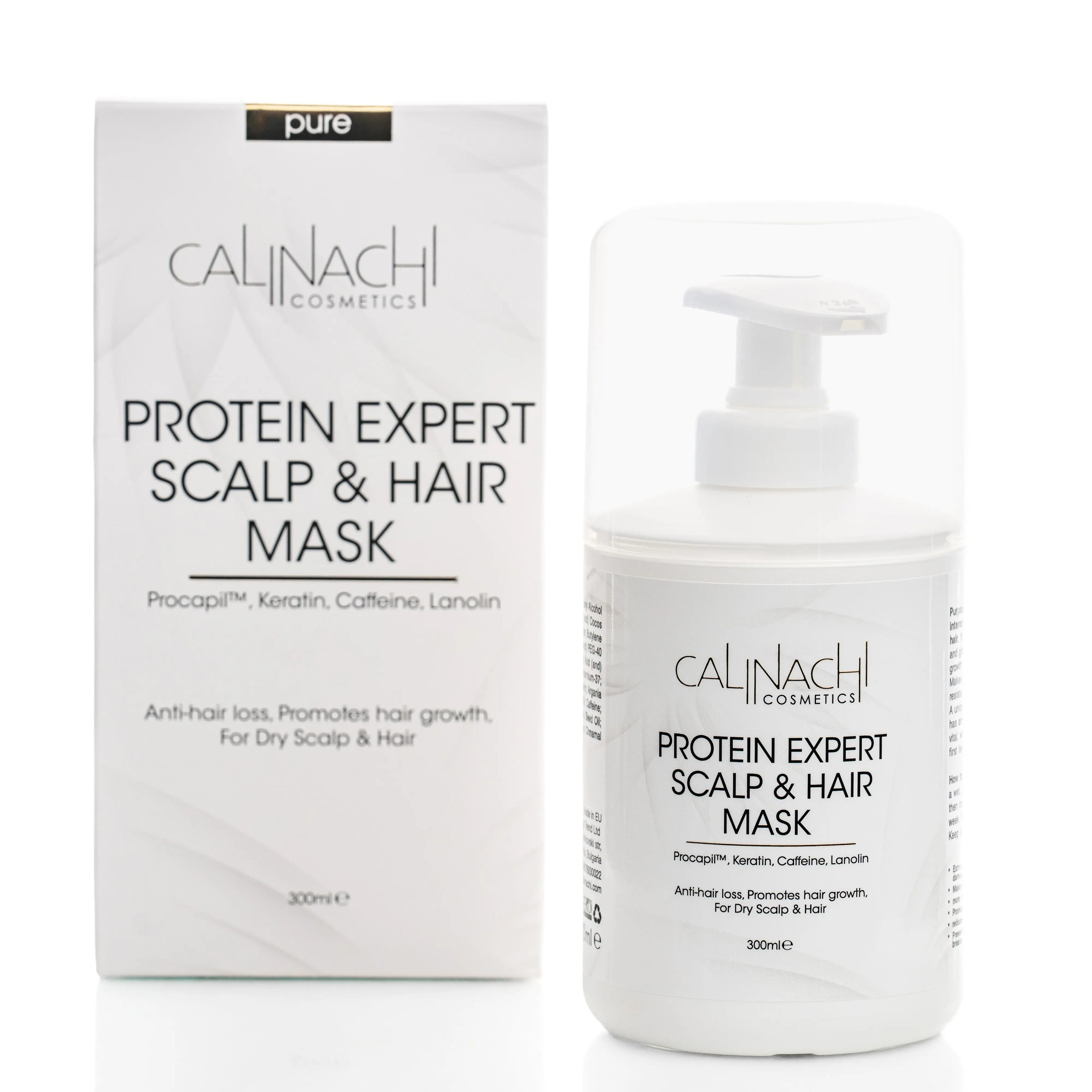 Full Therapy against Hair Loss & New Hair Growth Stimulation HairCare Sets CALINACHI Cosmetics