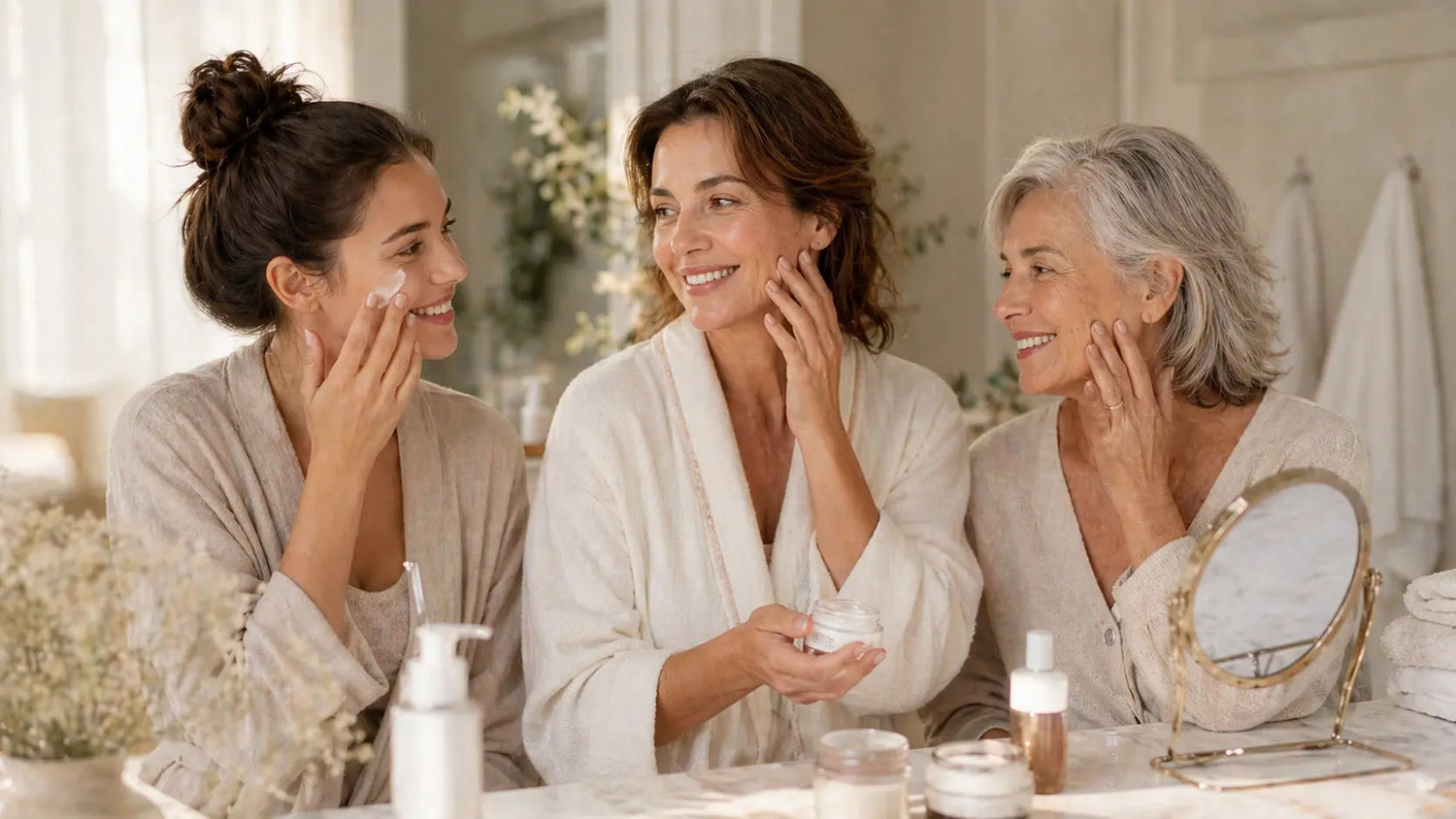 Skin Care by Life Stage 20+, 30+, 45+, 55+