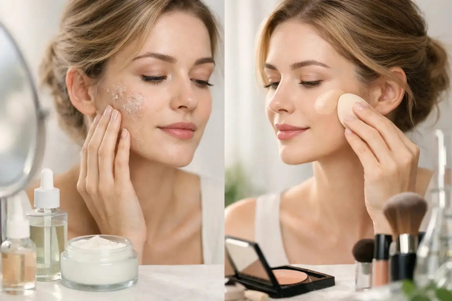 Dry Skin Under Makeup: A Smoother Hydrated Base