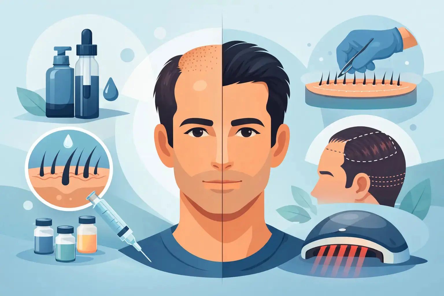 What Hair Restoration Actually Works? CALINACHI Cosmetics