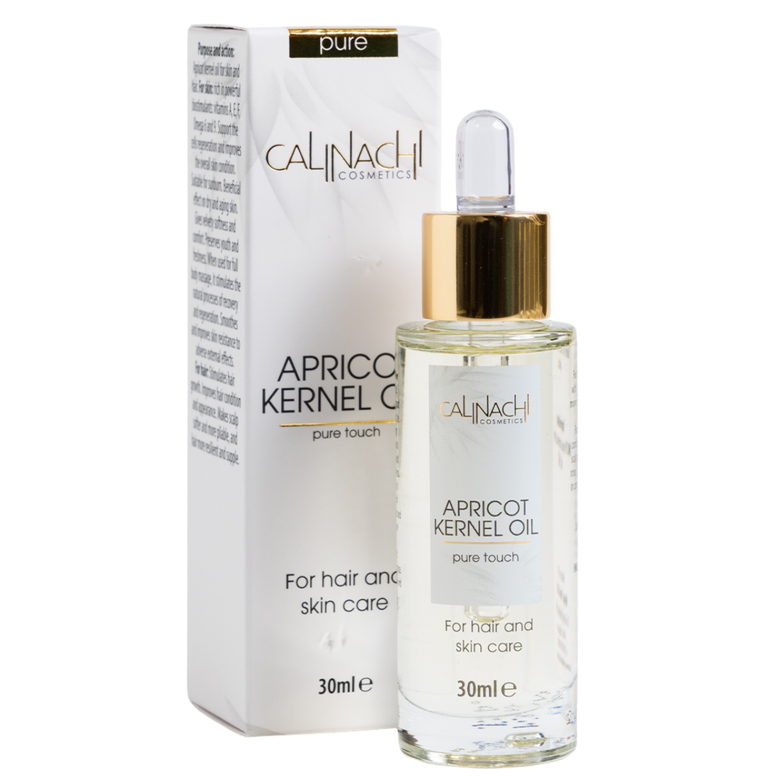 Apricot Kernel Oil, 30ml.  CALINACHI Cosmetics