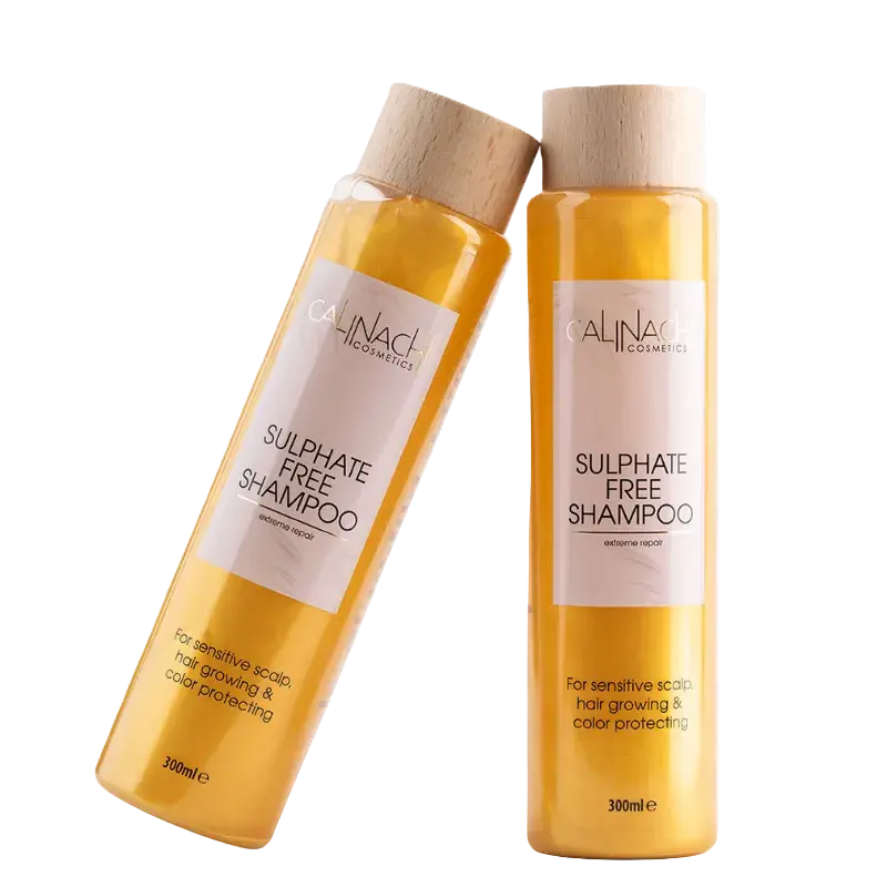 Protein & Caffeine Scalp and Hair Shampoo, Sulfate-free, 300ml.  CALINACHI Cosmetics