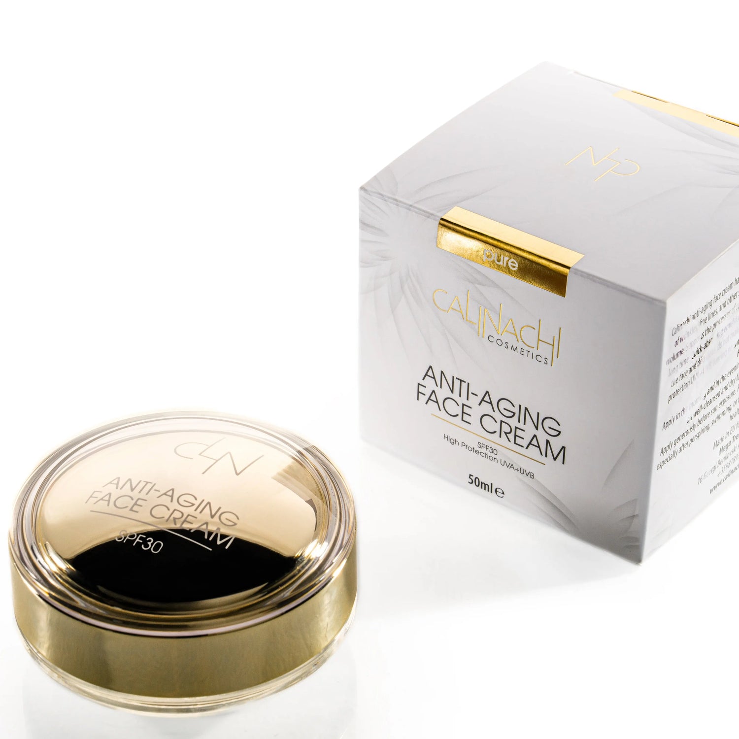 Full Therapy for Intensive Care Face, Neck and Décolleté SkinCare Set CALINACHI Cosmetics