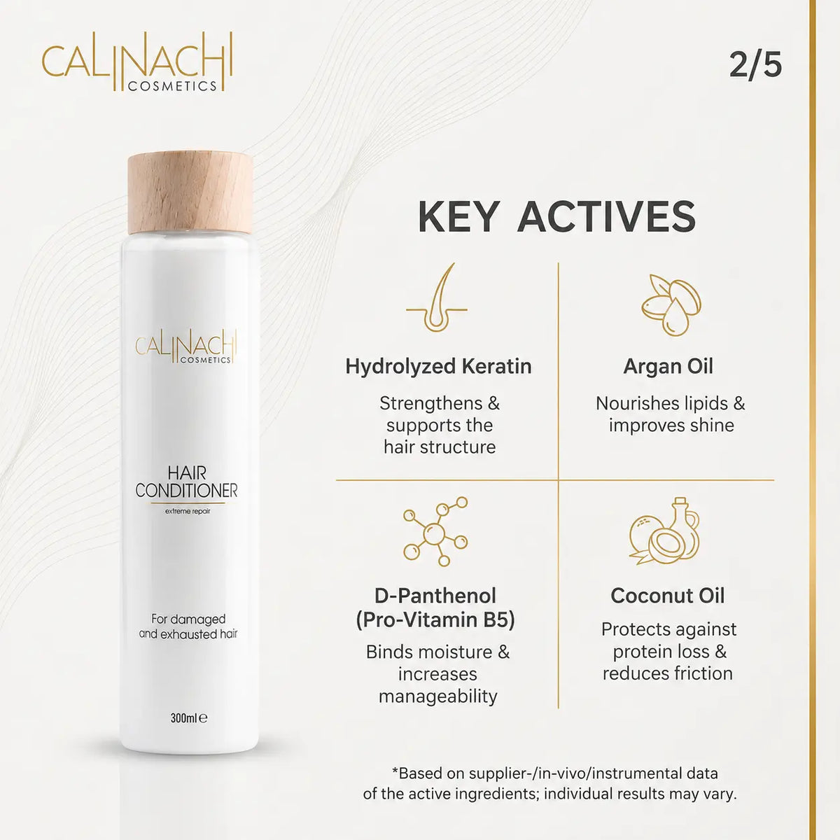 Fiber Damage Repair for Dry Hair Recovery HairCare Sets CALINACHI Cosmetics