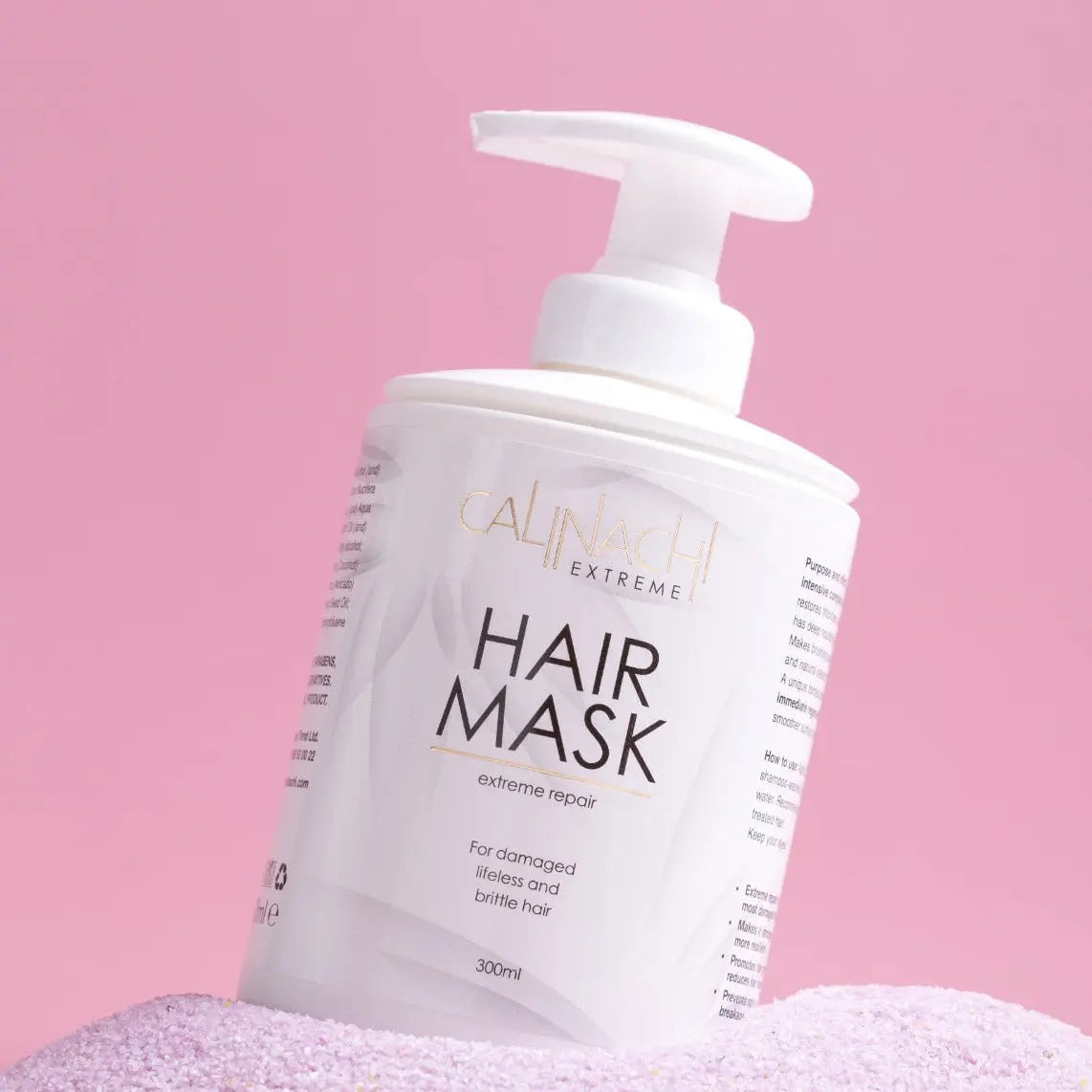 Protein Expert (Dry to Normal &amp; Normal) Anti-Hair Loss, Restorative, Mask for Scalp and Hair, 300 ml.  CALINACHI Cosmetics