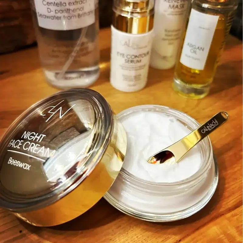 Regenerating Night Cream for Face, Neck, and Décolletage, 50ml  CALINACHI Cosmetics