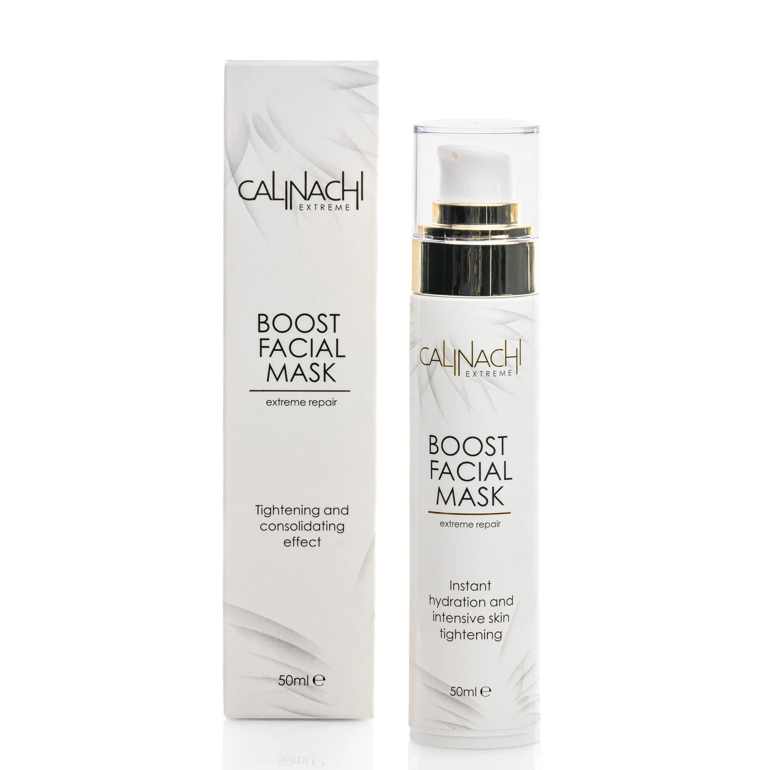 Boost Mask for Face, Neck, and Décolletage, 50ml.  CALINACHI Cosmetics