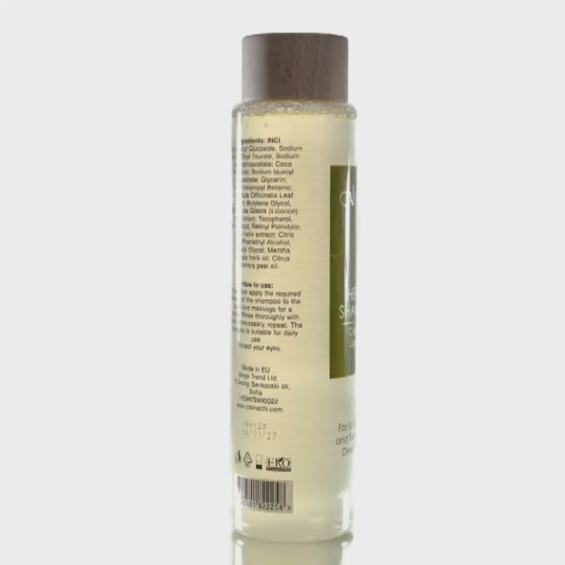 Professzionális hidratáló sampon | Gyógynövényes és szulfátmentes | 300 ml